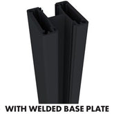 AUSTRALIS DELUXE BALUSTRADE - TWO WAY BASE PLATED POST 1050mm